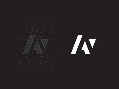 AN Architecture - Logo & grid