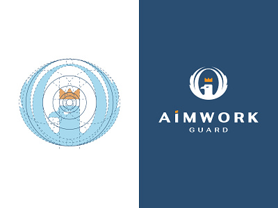 AIMWORK - Eagle Logo | Bird Logo Design