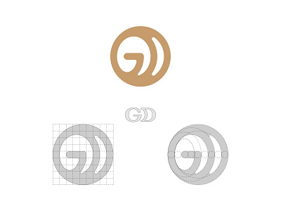 GD logo and grids branding creative logo d logo g logo gd guideline identity letter letter logo logo logo design logo grid logo ideas logotype mark symbol