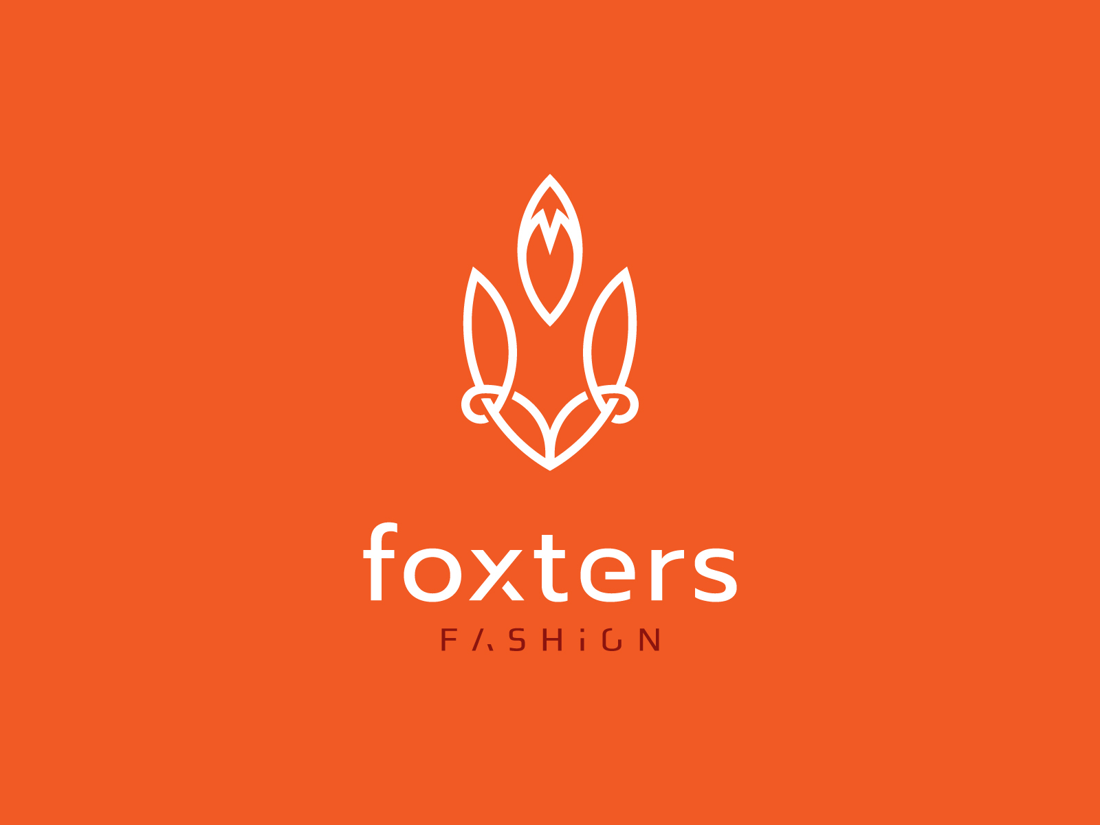 Foxters Fashion - Logo and golden ratio grid by DAINOGO on Dribbble