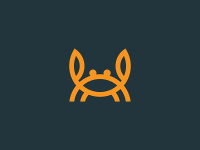Crab Logo Design animal crab crab logo dainogo food golen ratio logo logo design monogram sea tutorial youtube