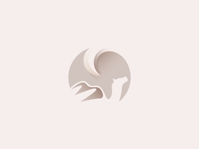 Camel + Moon Logo