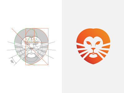 Lion Logo & Golden Ratio