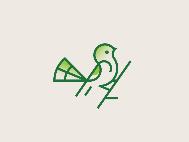 Bird Logo with Golden Ratio animal bird bird logo dainogo golen ratio grid logo design logo for sale monogram music logo purchase logo symbol