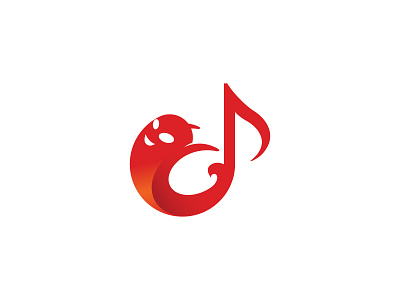 Ghost and music note logo