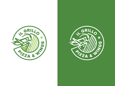 IL Grillo Pizza & Wings Logo