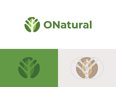 ONatural - Leaf Logo
