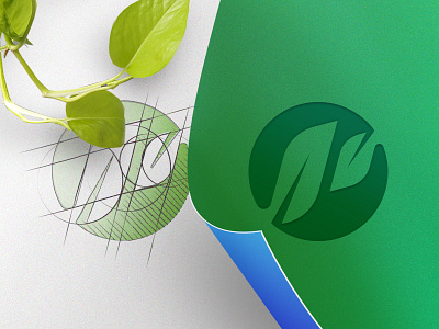 Redesign logo golden ratio golden ratio grids leaf leaves logo design mark natural nature redesign symbol tutorial