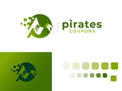 Pirates Coupons Logo Design