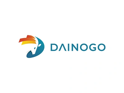 DAINOGO Rebrand - Deer logo animal brand brand identity branding deer logo fallow deer golden ratio identity illustration letter d logo animation logo design logo grid logo grids mark negative space logo rebrand redesign logo symbol wildlife