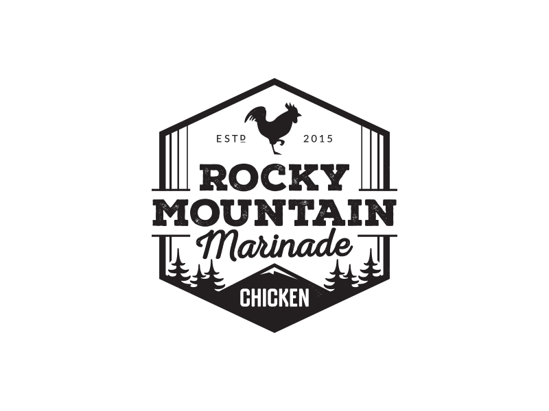 Marinade beef chicken logo marinade mountain pork rocky mountain
