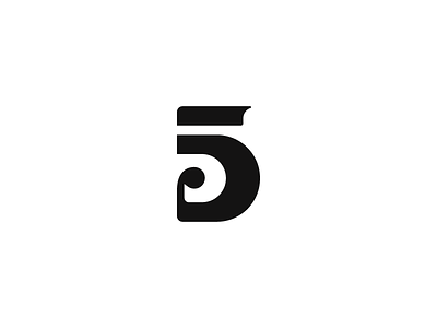 D5 d five logo monogram