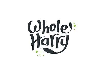 Logo concept for healthy whole food brand