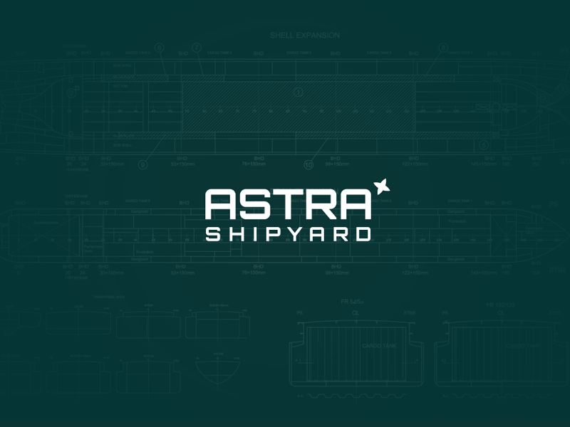 Astra Shipyard branding astra branding industrial logo ship shipyard star wordpress