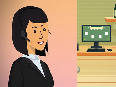 Explainer video animation bar explainer illustration software vector video
