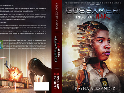 Gossamer: Rise of War book bookcover cover design graphic design