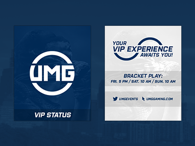 UMG VIP Pass - Entry call of duty esports gaming umg