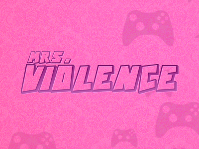 Mrs. Violence - Branding call of duty esports gaming identity logo