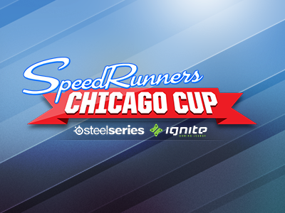 SpeedRunners Chicago Cup Branding branding event gaming livestream steelseries twitch