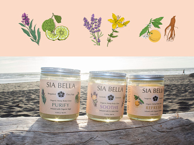 Sia Bella Salt Scrubs