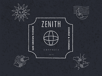 Zenith Cannabis Label Layout
