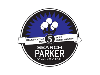 Search Parker Magazine - 5 Year logo branding illustration logo