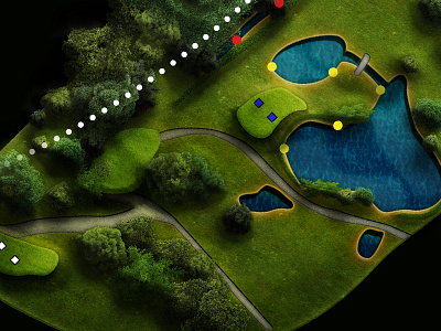 Skeuomorphic Golf Course #2