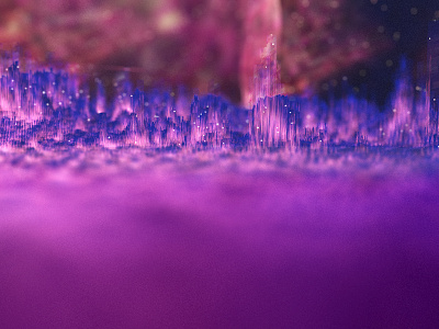 Nebula Glass City atmosphere c4d dof fog galaxie glass light nebula red stars transparent