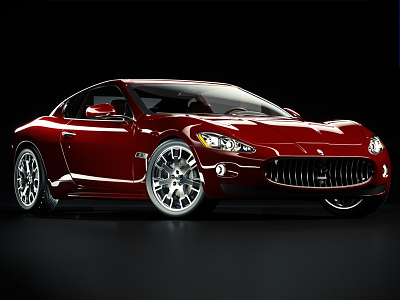 Maserati Octane Studio Setup 3 3d c4d car cars cinema 4d daily maserati octane octane 3 octane render render