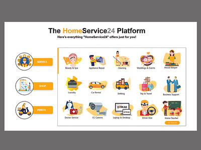 Home service app 24 Web