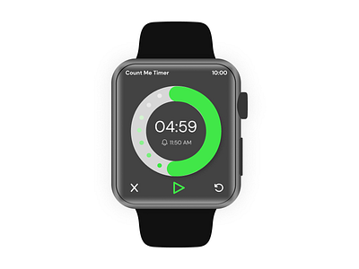 Countdown Timer for Apple Watch apple watch dailyui timer timer app ui