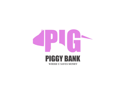 Logo Design - Piggy Bank design illustrator logo logo design