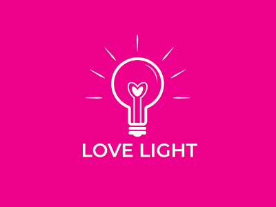 Creative logo ideas ideas light logo love