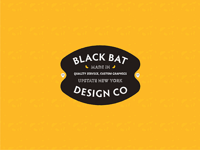 BLACK BAT DESIGN CO. BRAND ASSET bat brandassets branding custom design graphic graphic design graphics handmade identity illustration studio