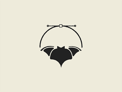 BLACK BAT Large Format Logo