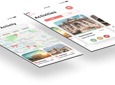 Electrip: Your Vacation, Your Voice app design group plan travel ui ux