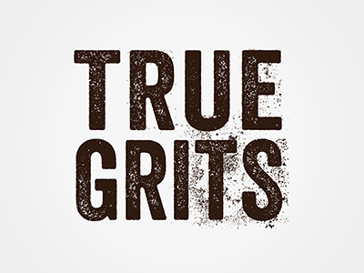 True Grits brand identity logo