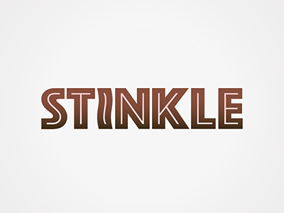 Stinkle brand identity logo