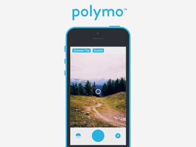 Polymo - Camera app camera curation memories photos polymo sorting tags ui