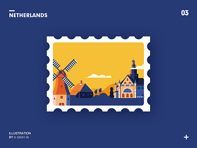 Netherlands illustration