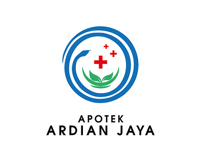 APOTEK ARDIAN JAYA branding design logo