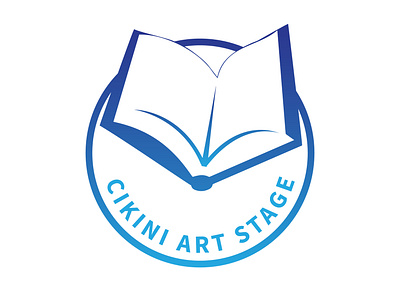 CIKINI ART STAGE branding design logo