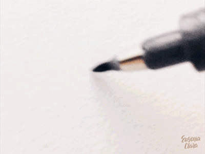 Little! brush calligraphy handlettering ink lettering pen type typography wip word