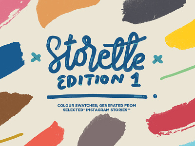 Storette • Edition 1 - Colour Palettes aco ase catalog color colour free freebie palette resource swatches