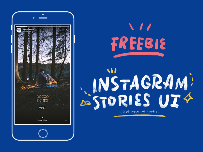 Download (Updated) Instagram Stories UI by Eugenia Clara on Dribbble