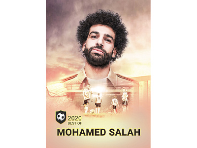 Best Of Mohamed Salah 2020 Poster Design.