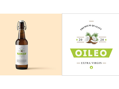 Premium Quality Oileo Extra Virgin Bottle Brand Logo Design brand branding company brand logo company logo design logo logo design logodesign oil oil company logo vector