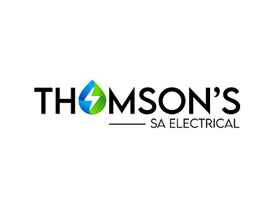 THOMSON S SA ELECTRICAL BUSINESS LOGO DESIGN brand brand identity branding business logo company brand logo company logo design electric logo logo logo design logodesign vector