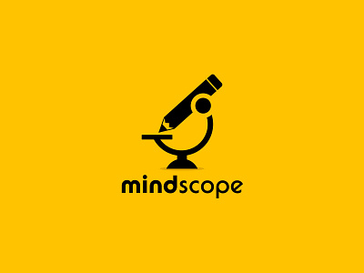 Mindscope health company brand logo design.