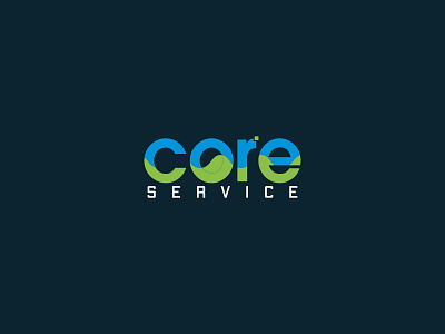 Core Service Company Logo Design